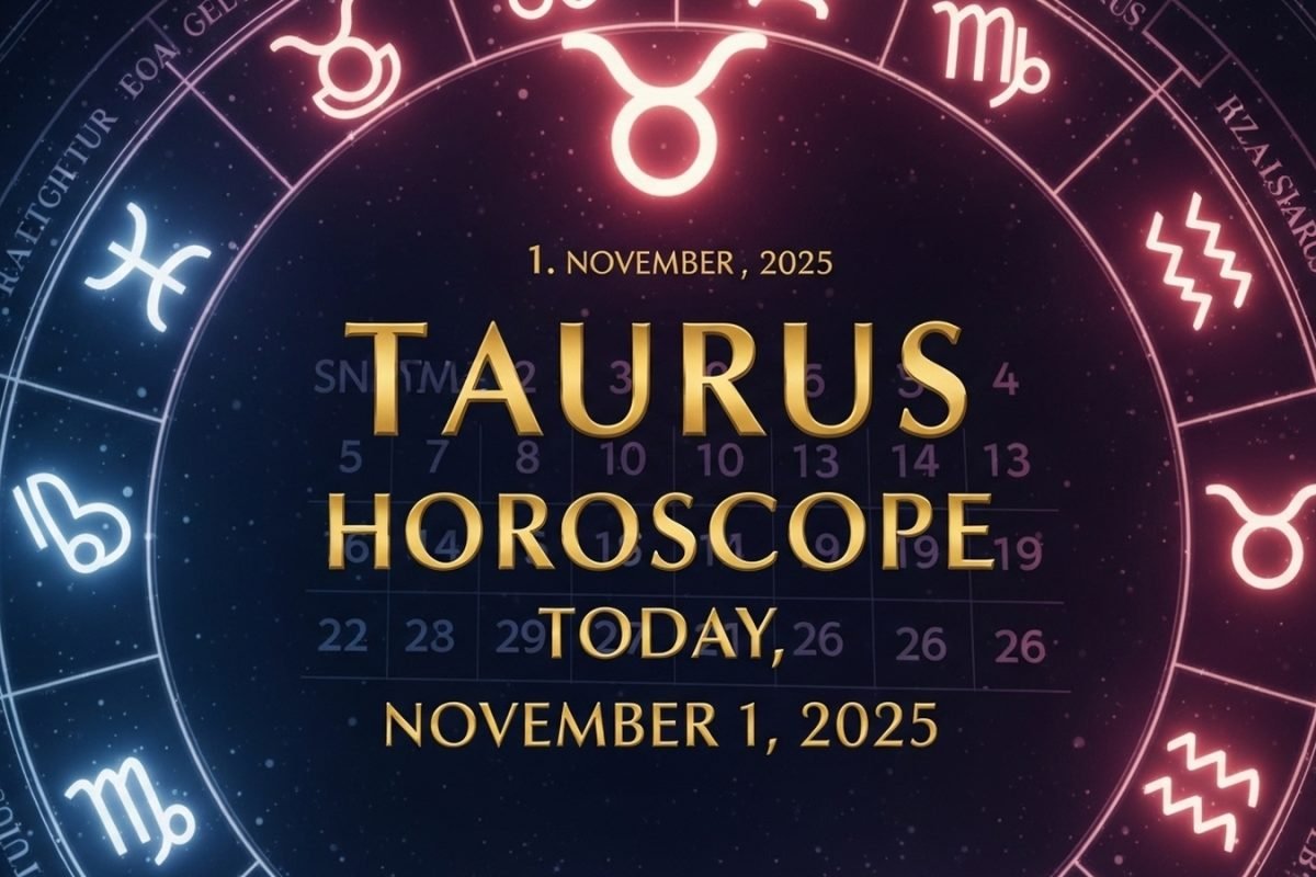 Taurus Horoscope Today, November 1, 2025