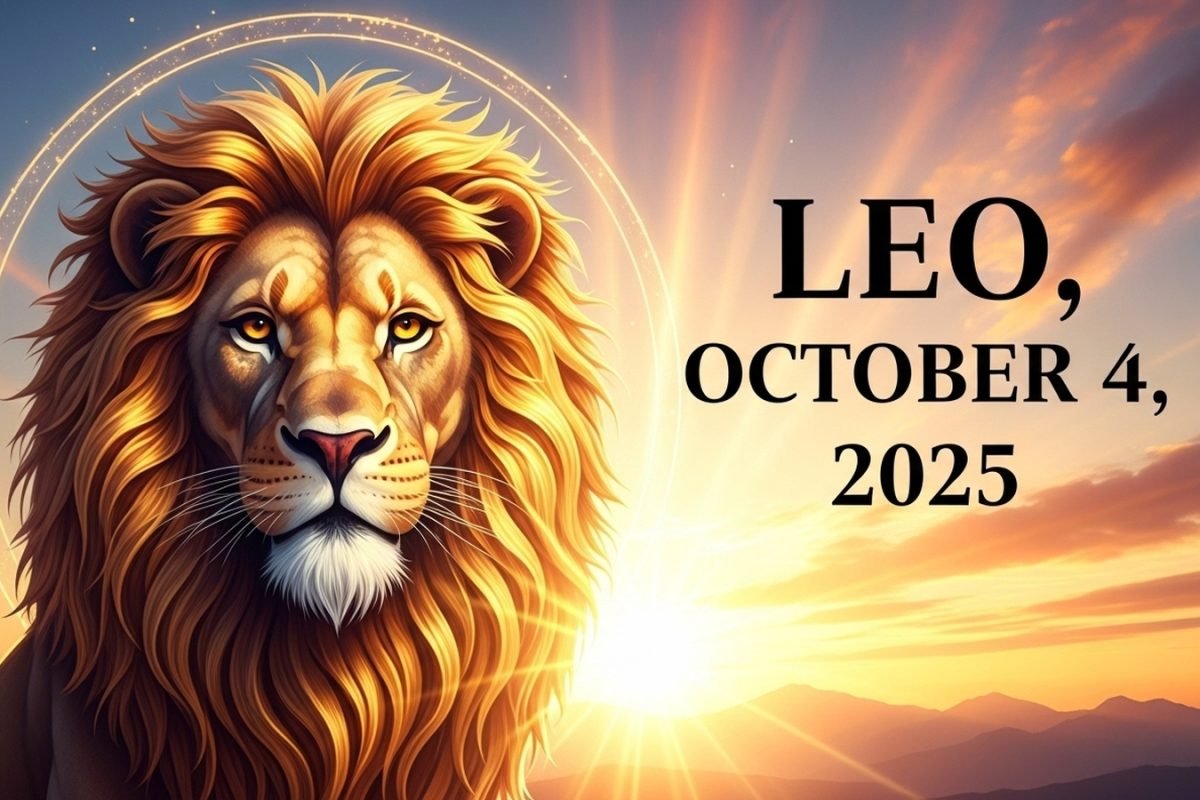 Leo Horoscope Today, October 4, 2025