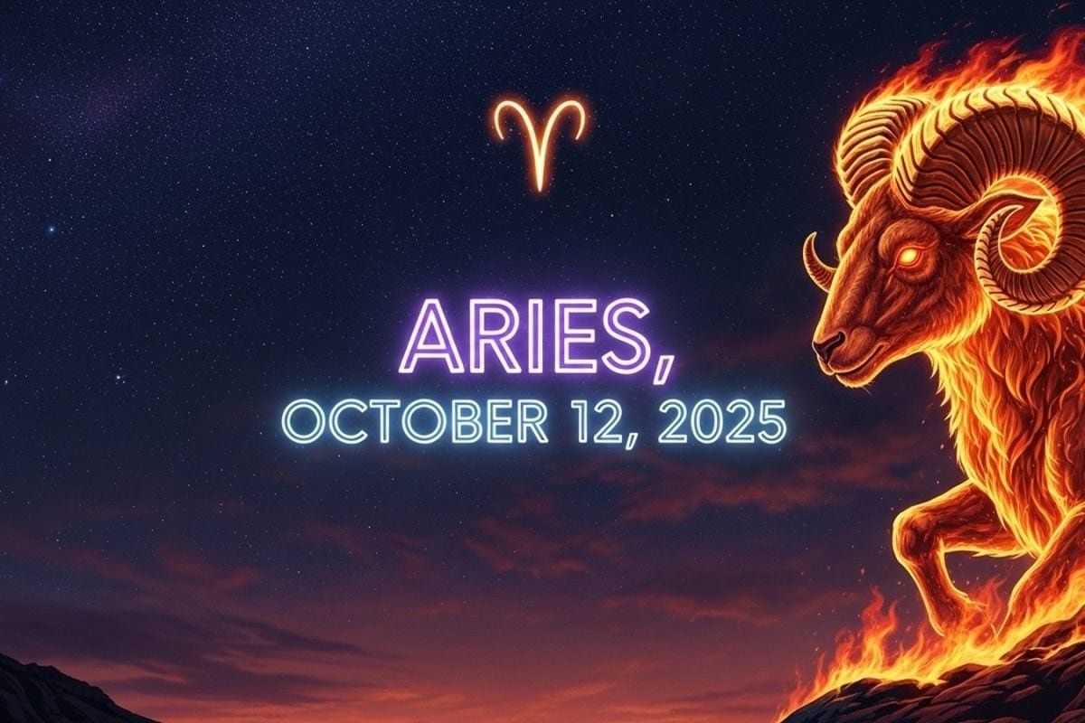 Aries Horoscope Today, October 12, 2025