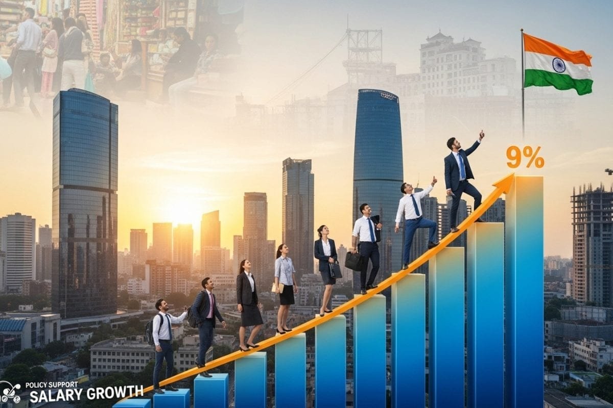 Salaries In India Likely To Rise 9% In 2026 Amid Global Uncertainties: Survey