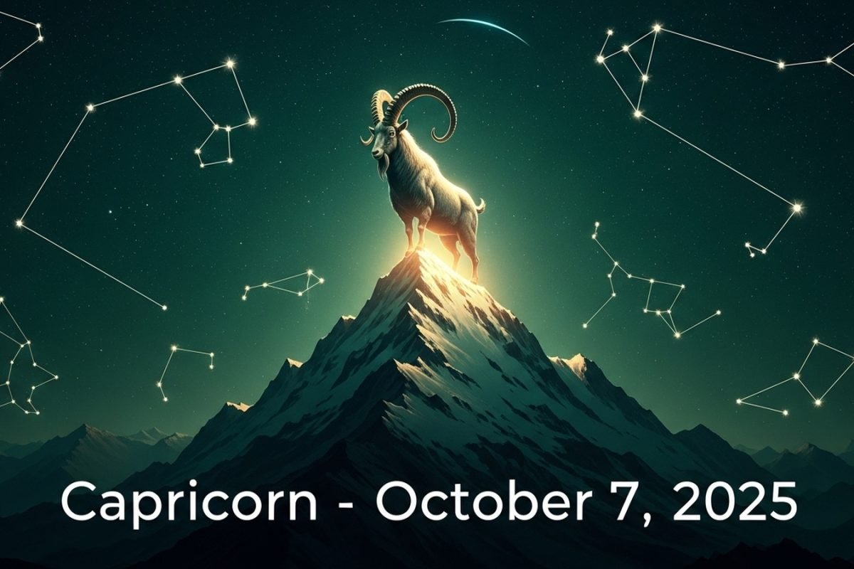 Capricorn Horoscope Today, October 7, 2025