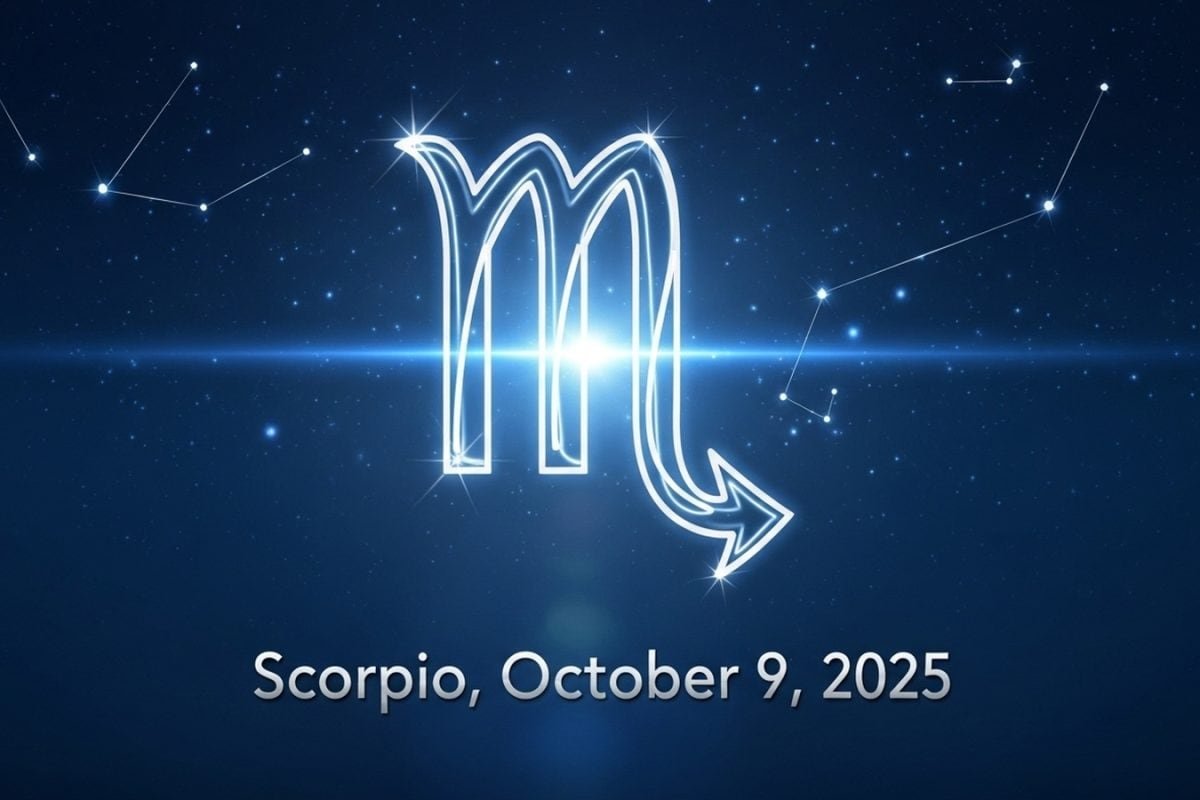 Scorpio Horoscope Today, October 9, 2025
