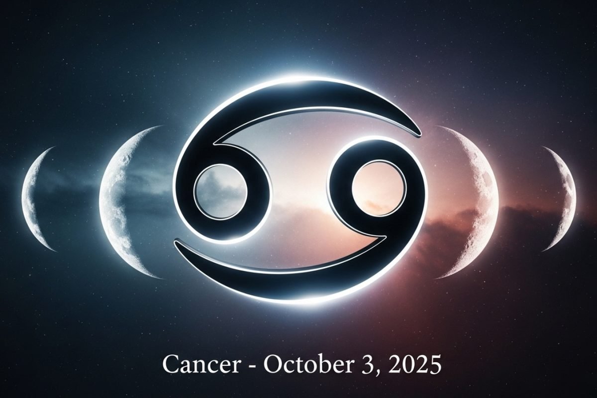 Cancer Horoscope Today, October 3, 2025