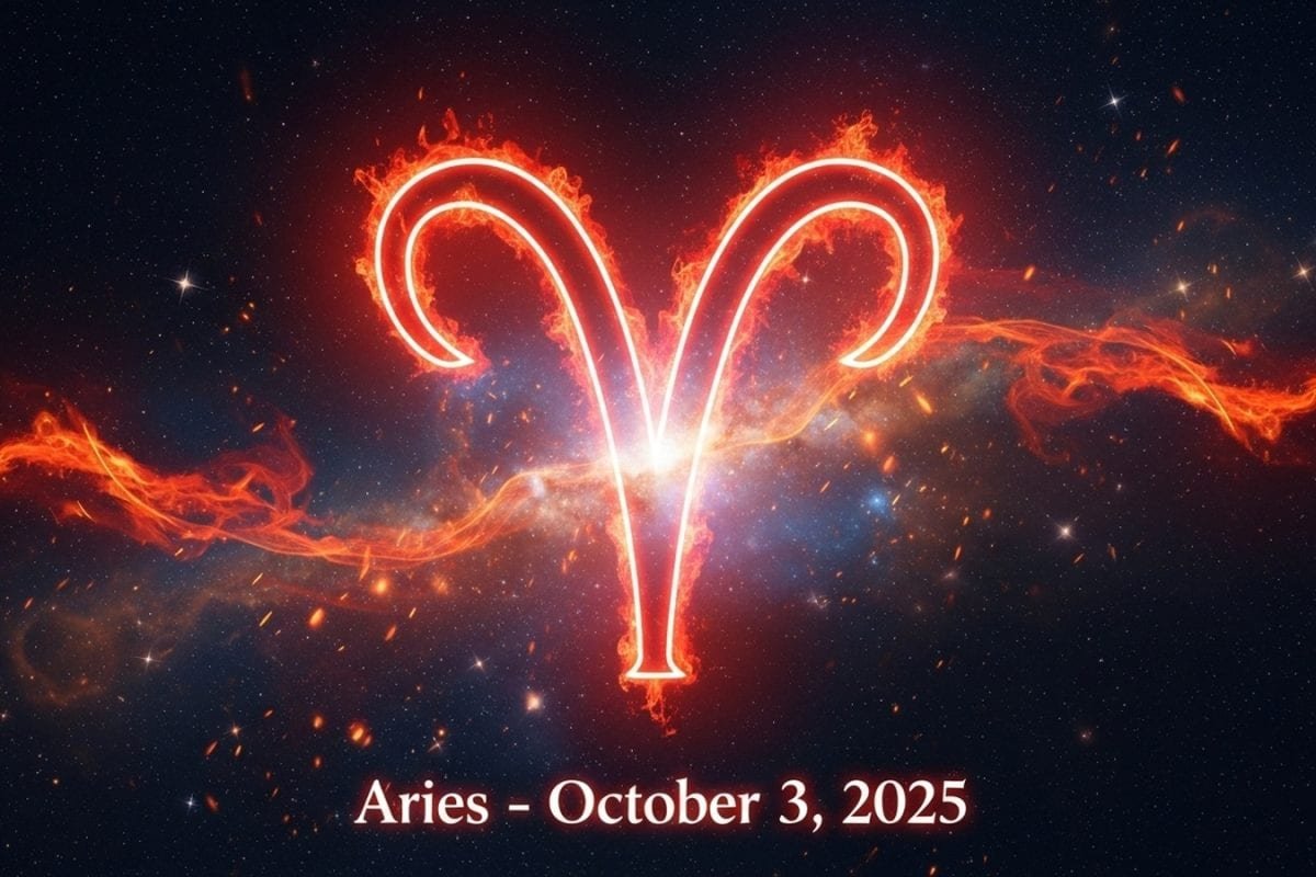 Aries Horoscope Today, October 3, 2025