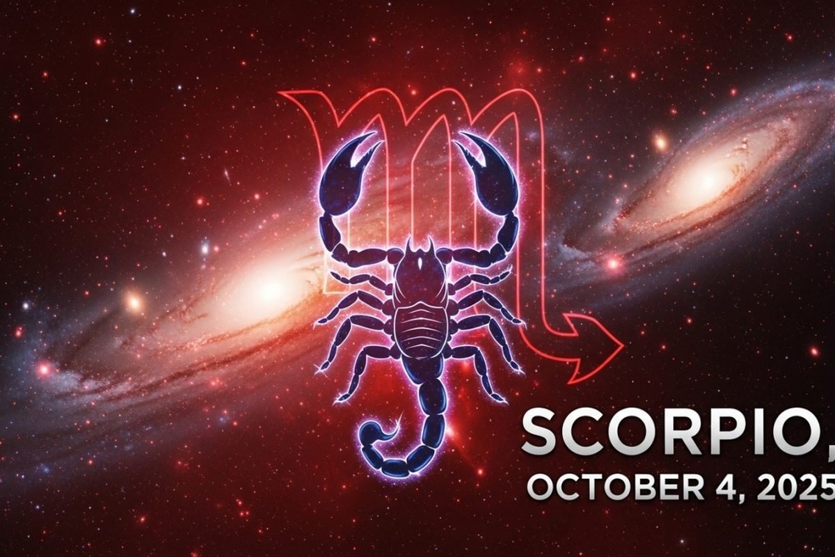 Scorpio Horoscope Today, October 4, 2025