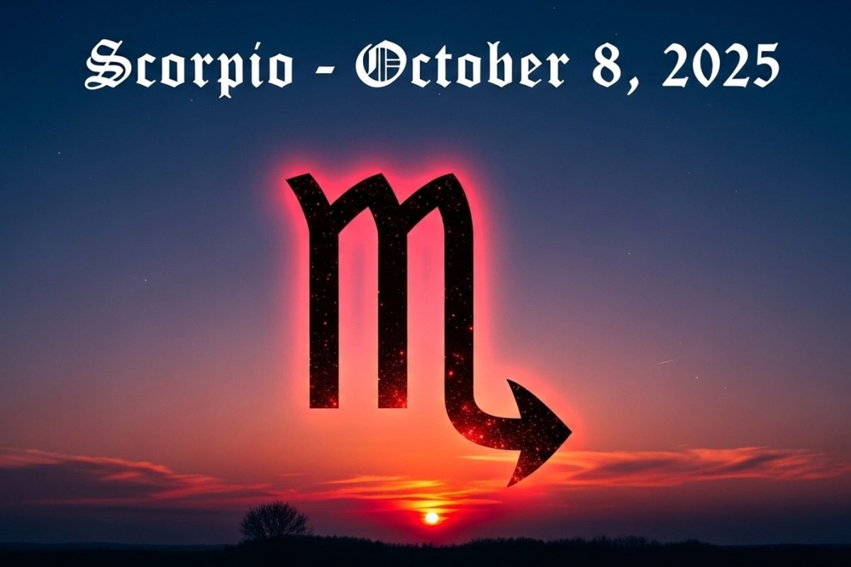Scorpio Horoscope Today, October 8, 2025
