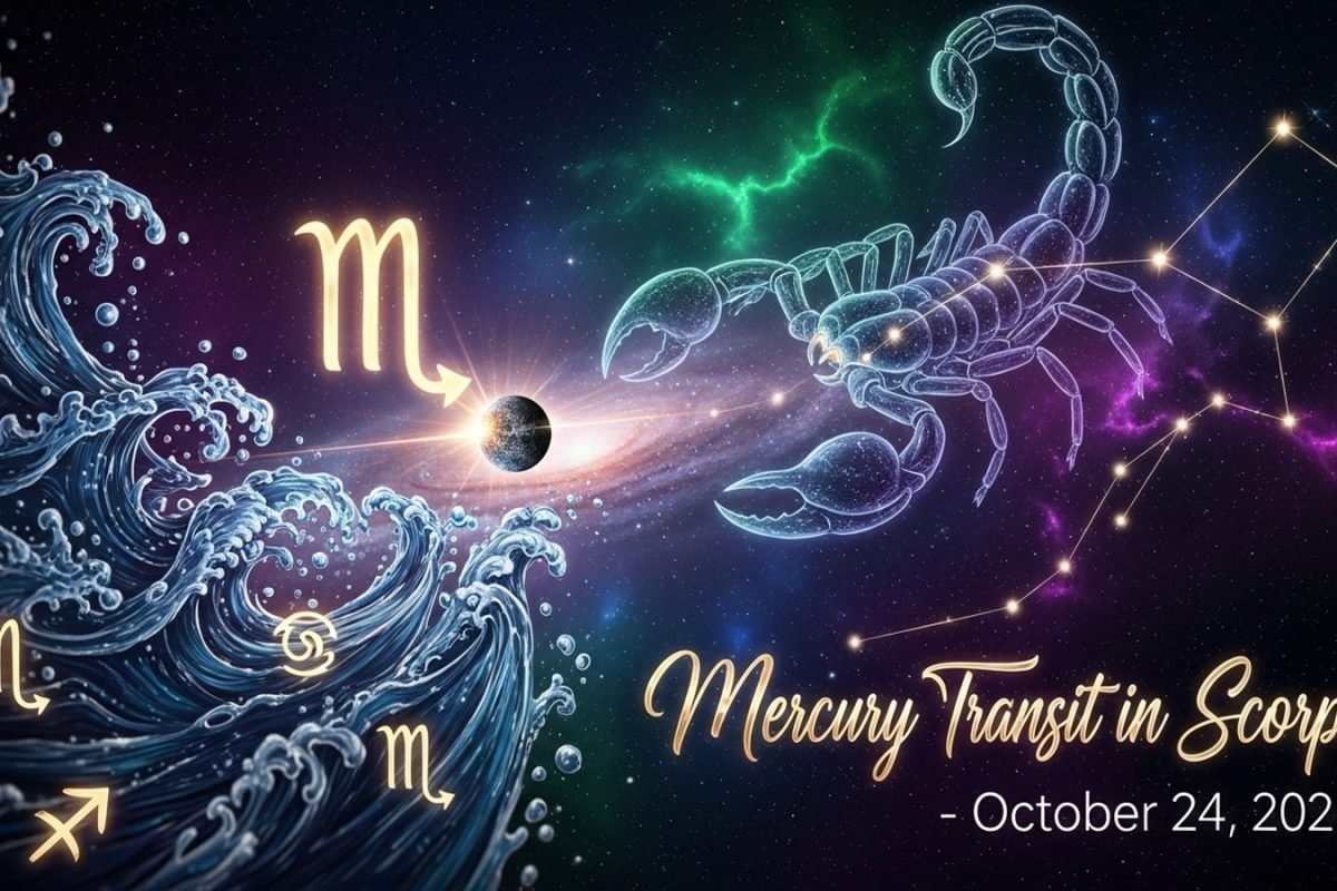 Mercury Transit In Scorpio On October 24, 2025: Budh Gochar In Vrischik Rashi Effects On All Zodiac Signs