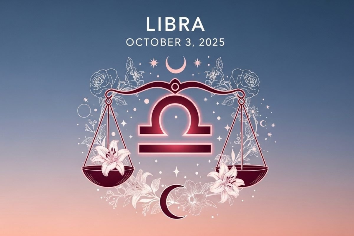 Libra Horoscope Today, October 3, 2025
