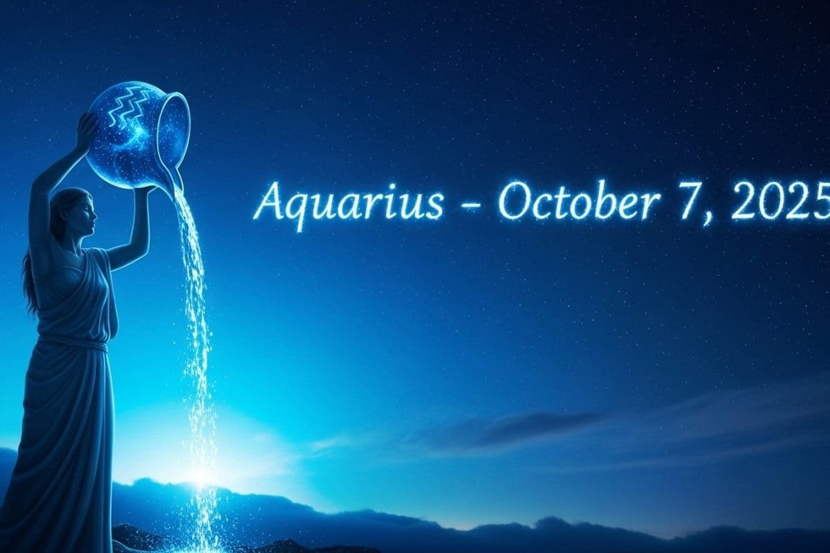 Aquarius Horoscope Today, October 7, 2025
