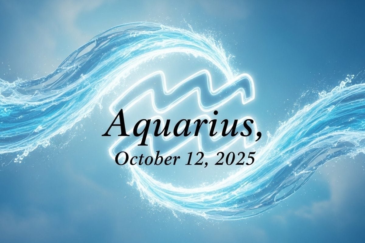 Aquarius Horoscope Today, October 12, 2025