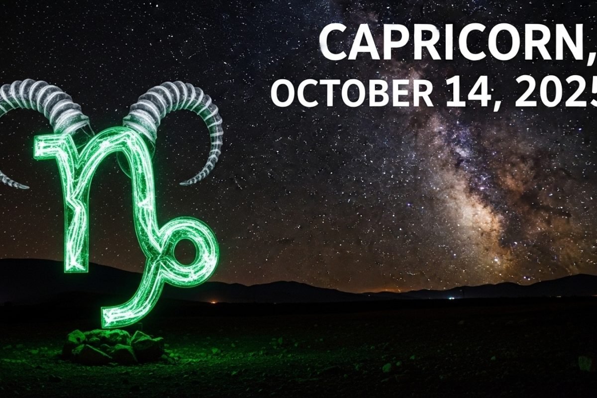 Capricorn Horoscope Today, October 14, 2025