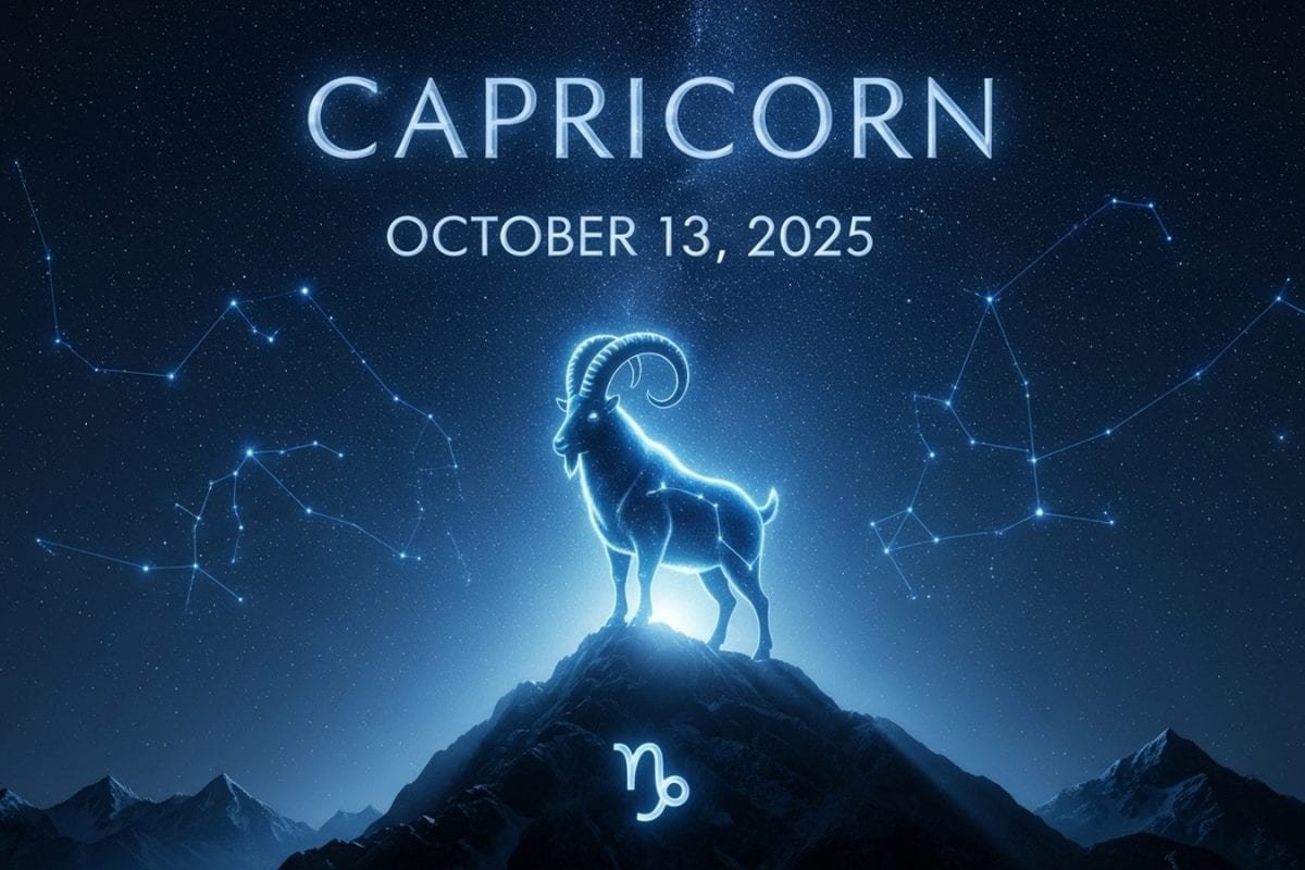 Capricorn Horoscope Today, October 13, 2025