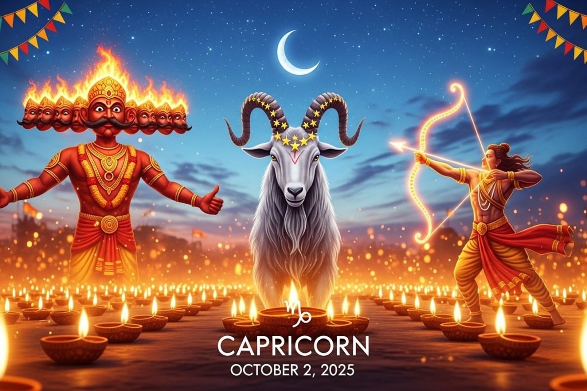 Capricorn Horoscope Today, October 2, 2025: Stay Focused This Dussehra