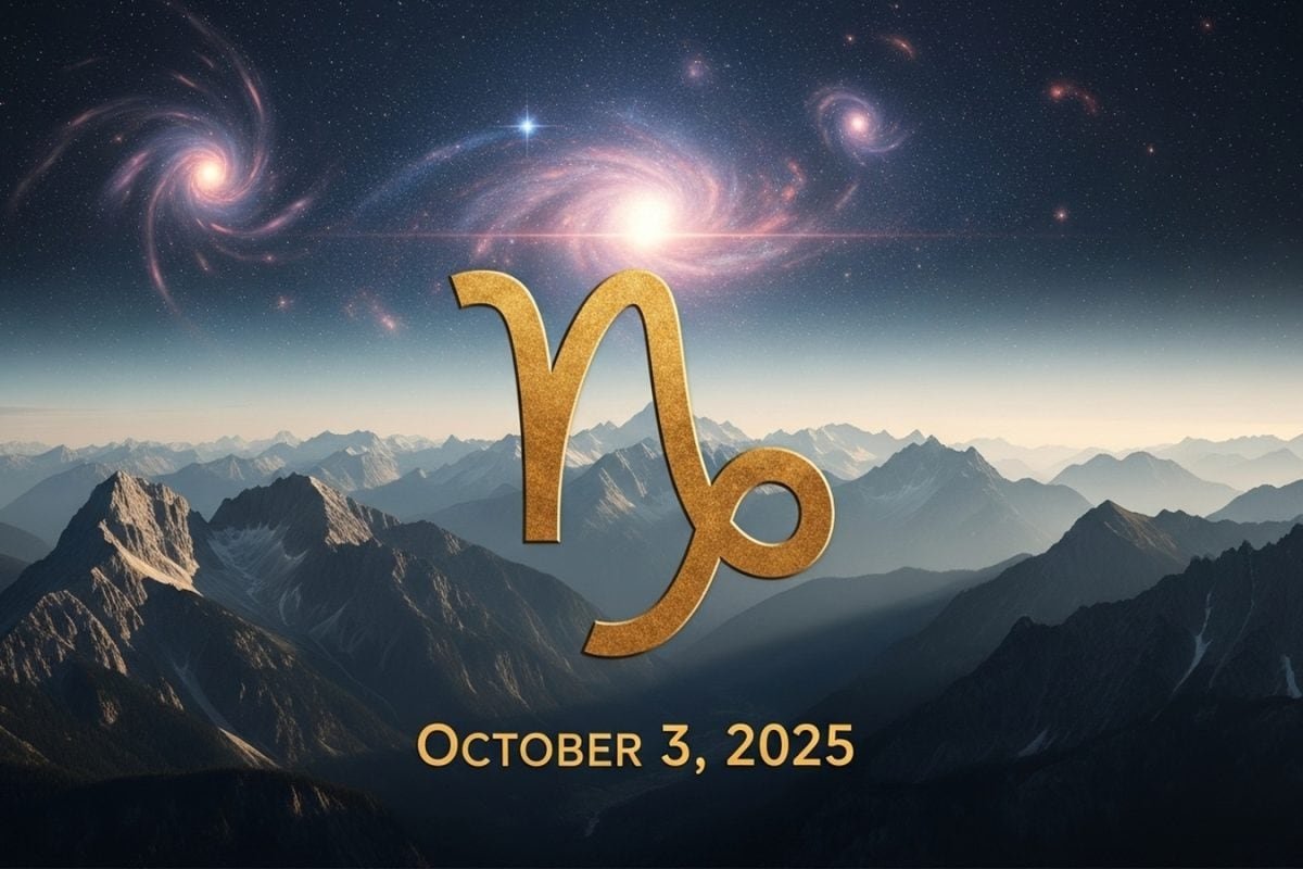 Capricorn Horoscope Today, October 3, 2025