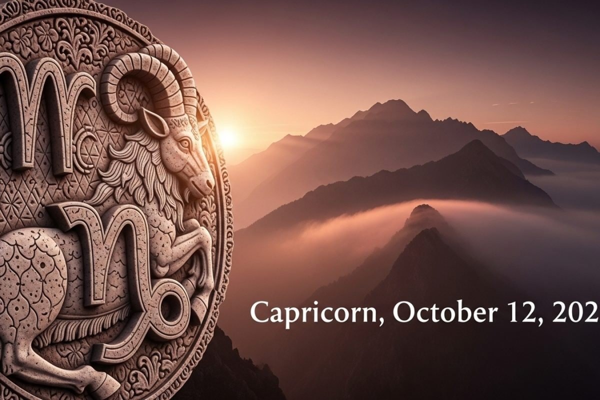 Capricorn Horoscope Today, October 12, 2025