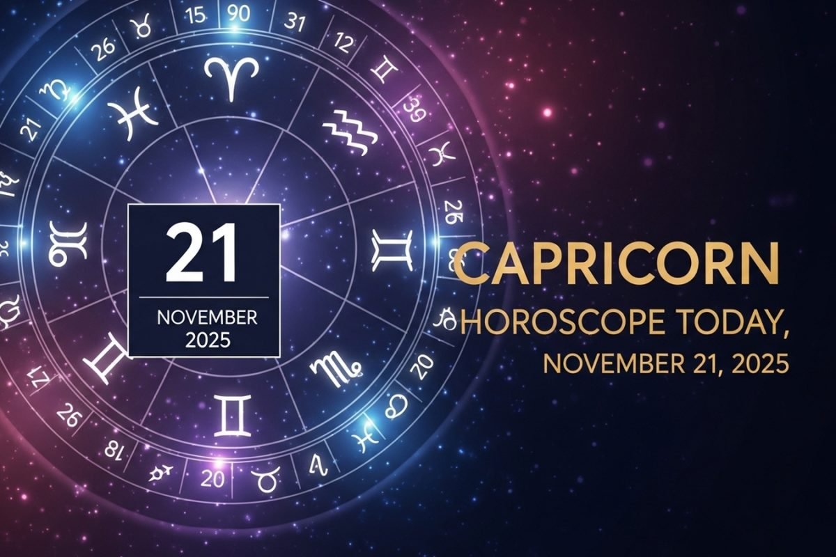 Capricorn Horoscope Today, November 21, 2025