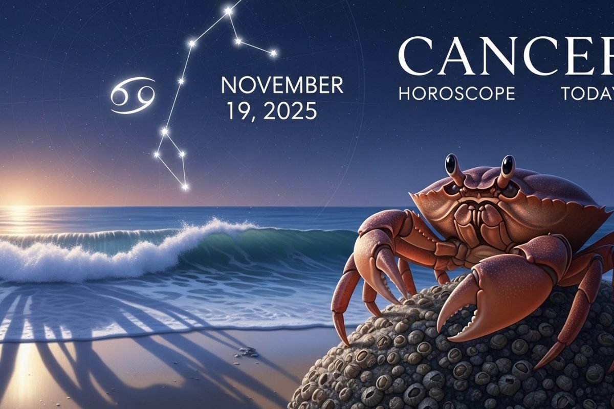 Cancer Horoscope Today, November 19, 2025
