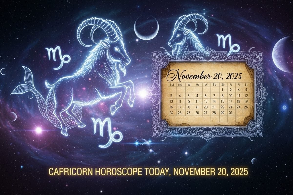 Capricorn Horoscope Today, November 20, 2025