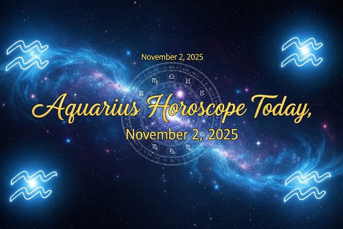 Aquarius Horoscope Today, November 2, 2025