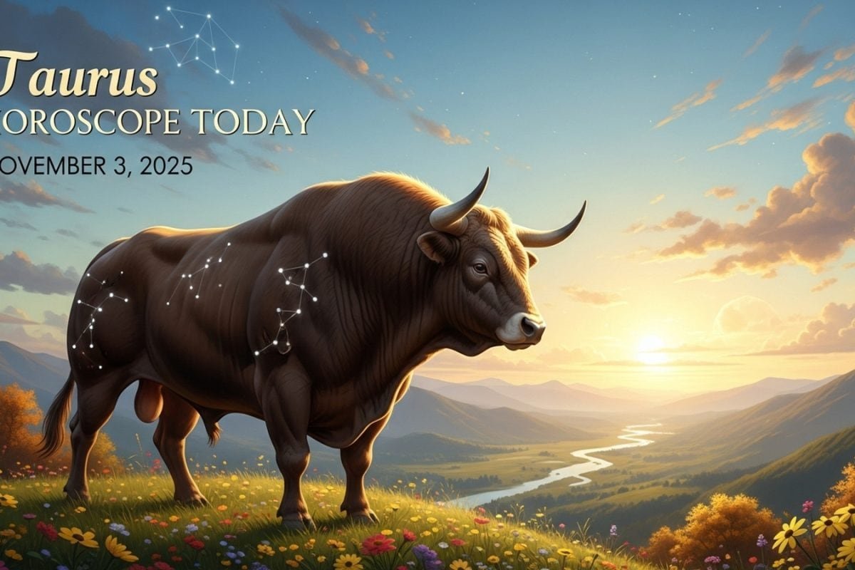 Taurus Horoscope Today, November 3, 2025