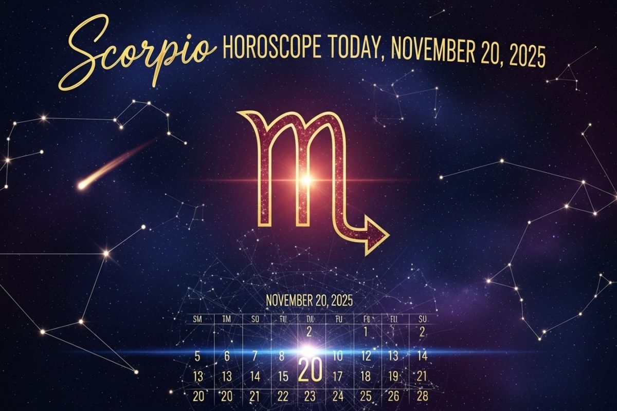 Scorpio Horoscope Today, November 20, 2025