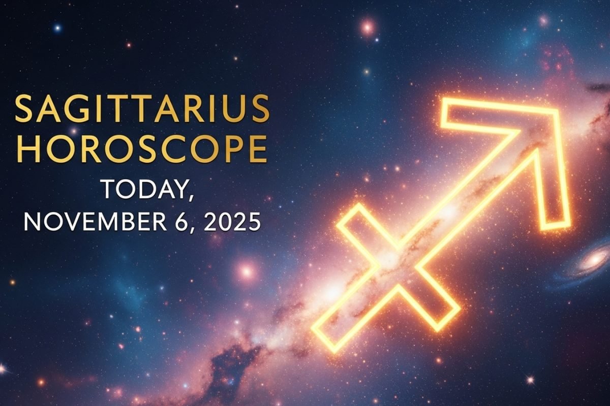 Sagittarius Horoscope Today, November 6, 2025