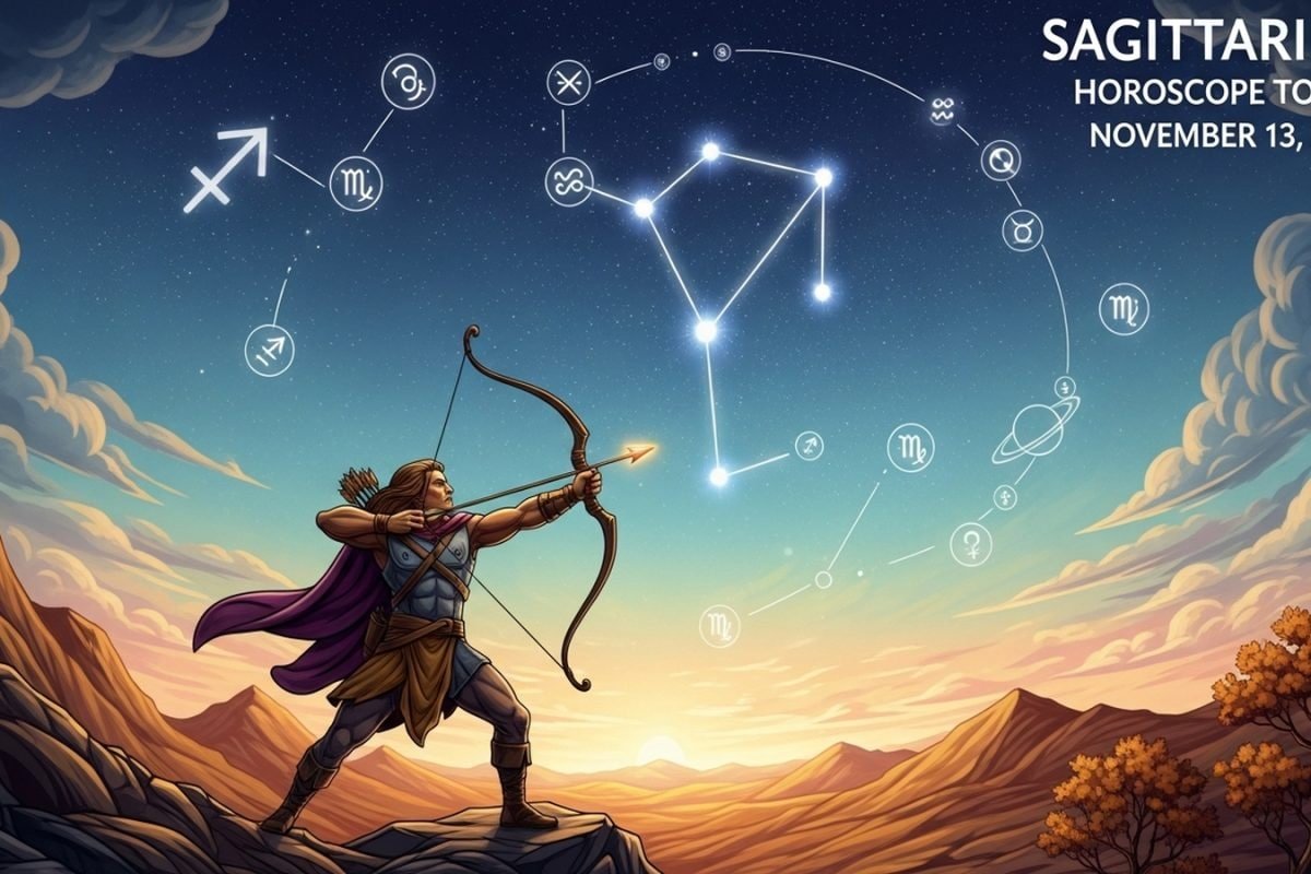 Sagittarius Horoscope Today, November 13, 2025