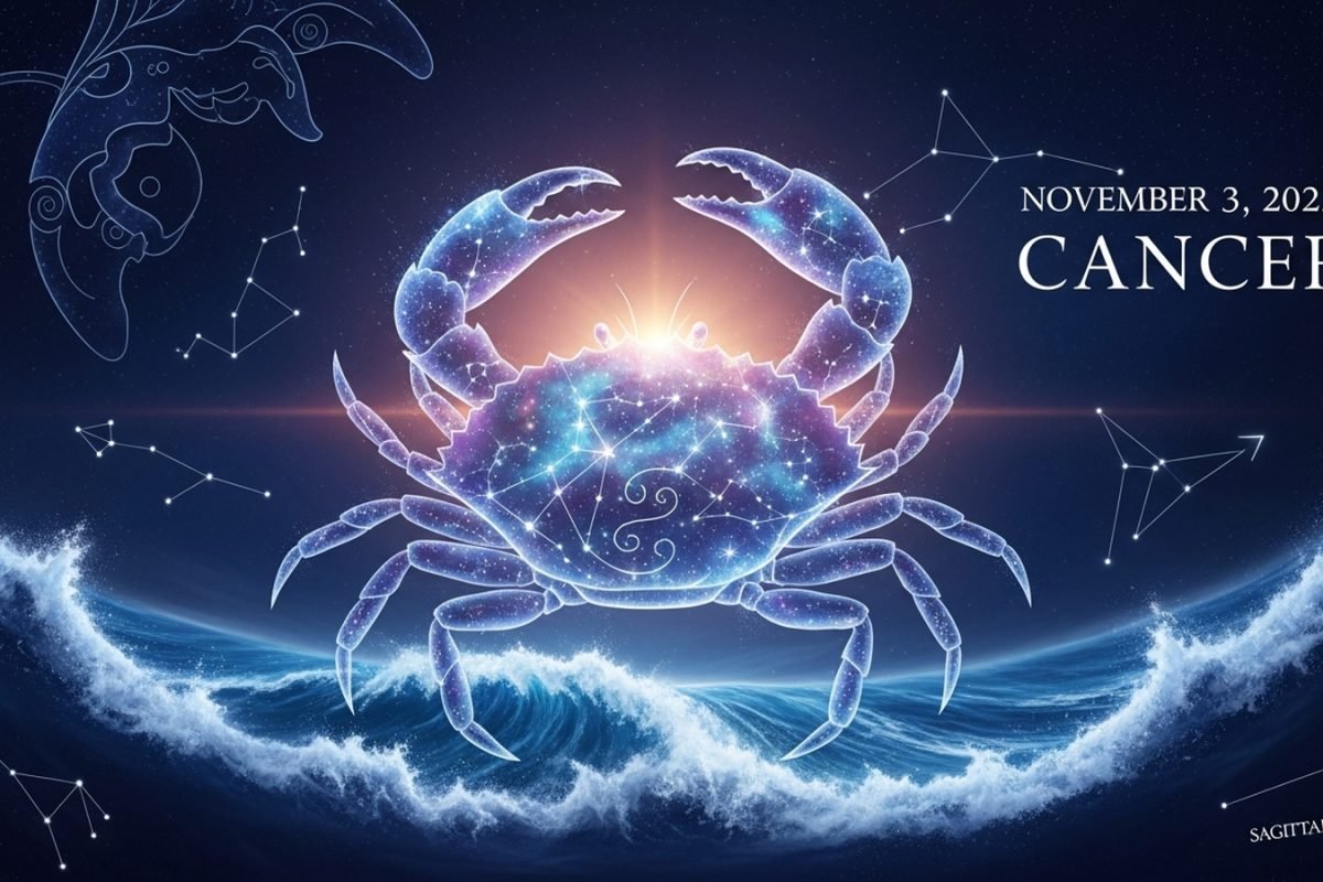 Cancer Horoscope Today, November 3, 2025