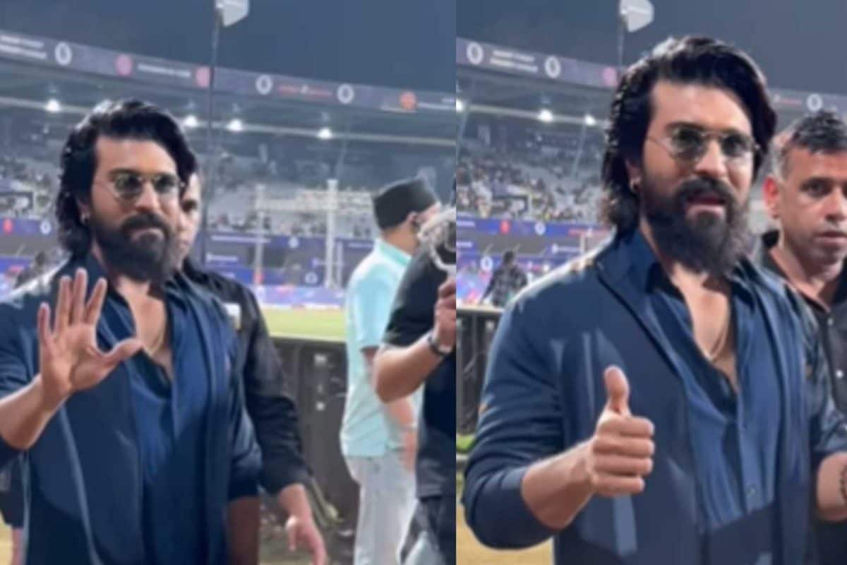 Ram Charan Shows Off Rugged Bearded Look In Latest Public Appearance