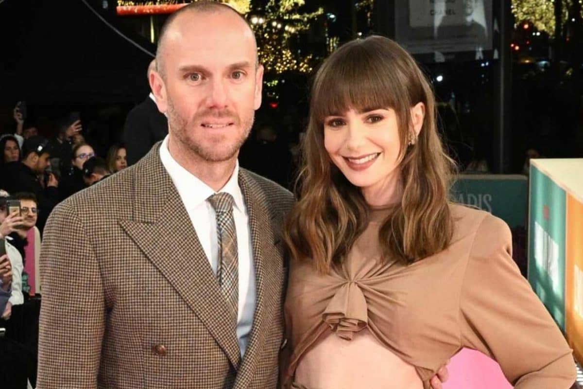 Lily Collins And Charlie McDowell Share A Precious Moment With Baby Tove