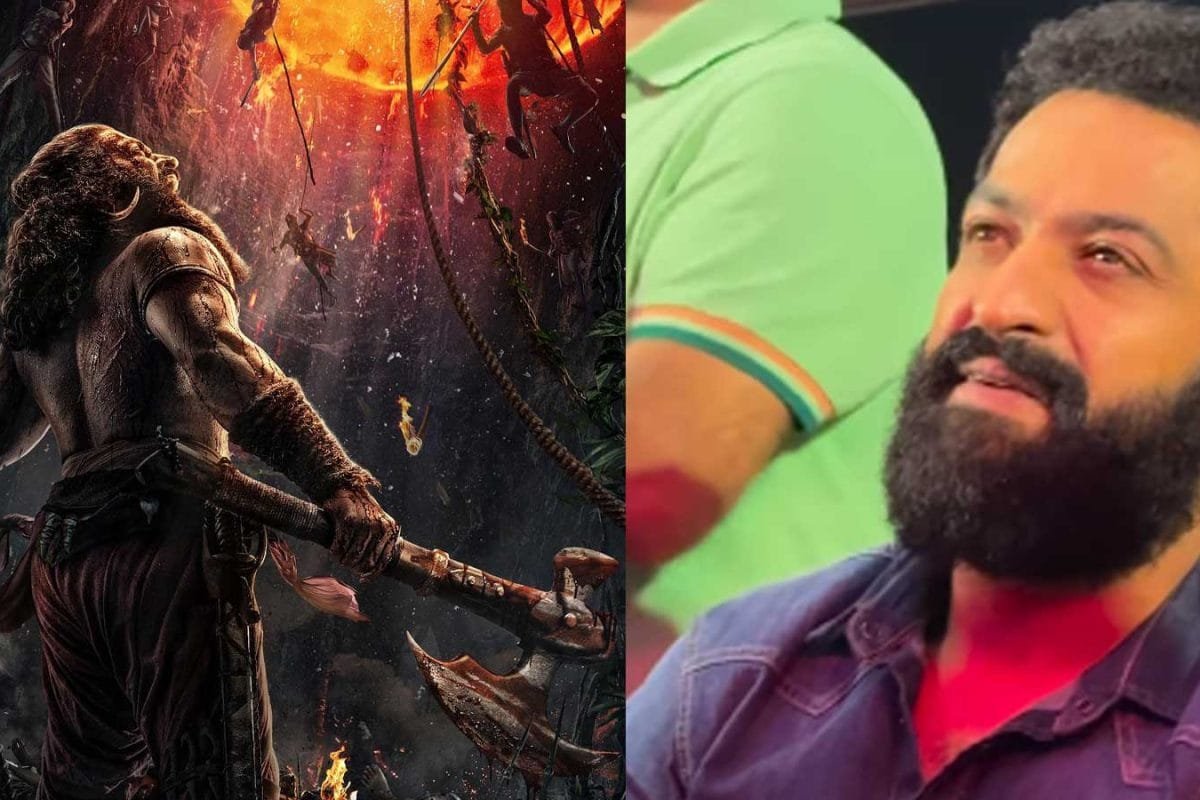 Jr NTR, Down With Rib Injury, Attends Rishabh Shetty’s Kantara Chapter 1 Hyderabad Event