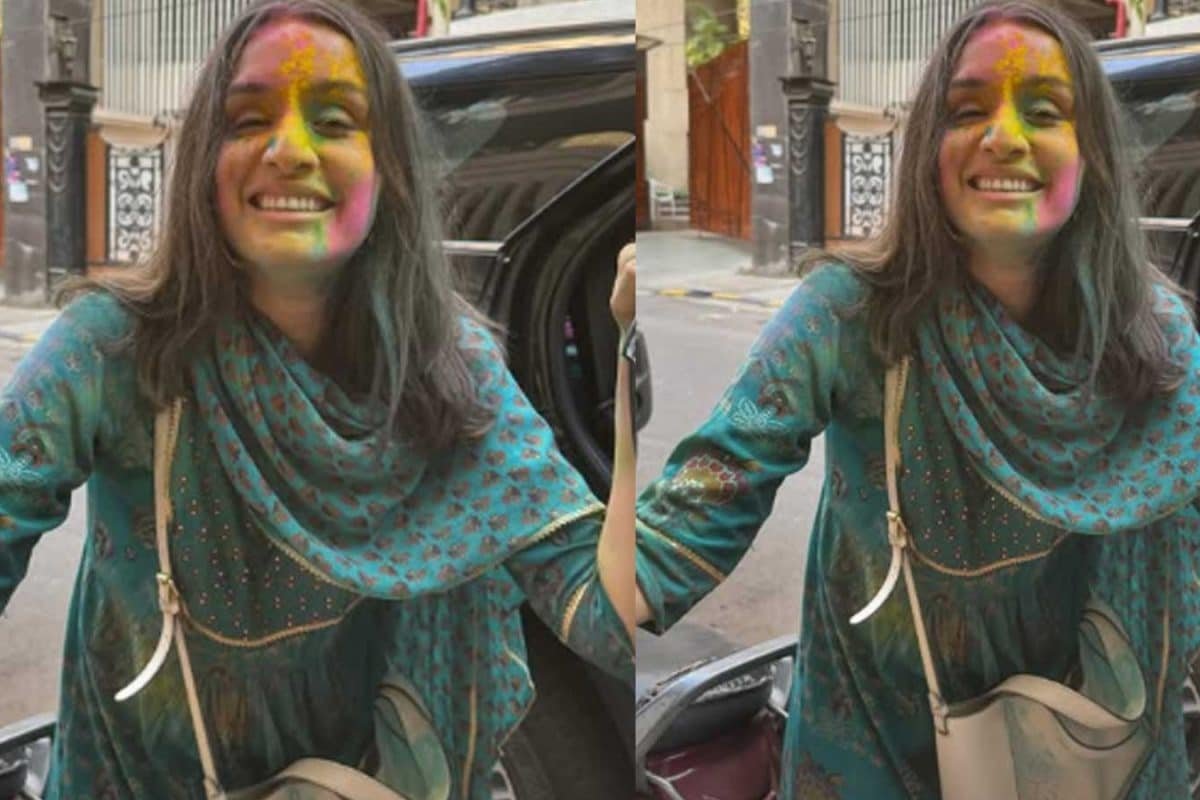 Shraddha Kapoor Drops Throwsupport Picture From Holi With A Witty Caption