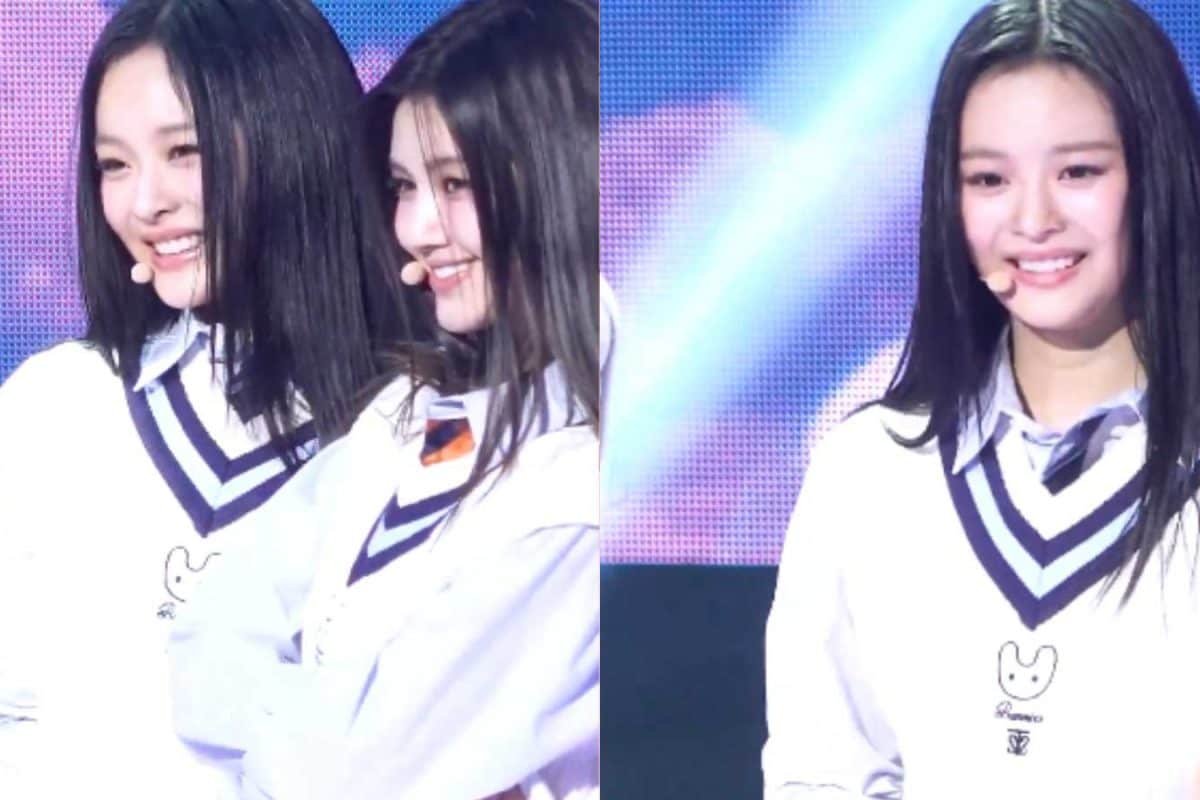 Watch: Hanni Breaks Into Tears After NewJeans Performance At MBC Gayo Daejejeon