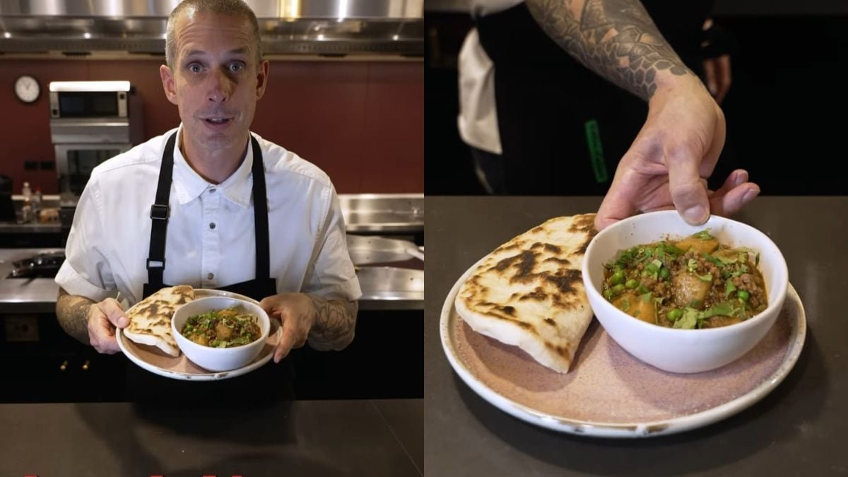 New Zealander Chef Cooks Lamb Keema With Perfection, Foodies Impressed