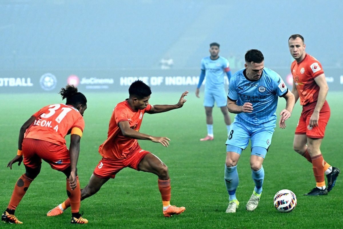 ISL 2024-25: Nikolaos Karelis Cancels Luka Majcen Opener As Mumbai City FC Hold Punjab FC