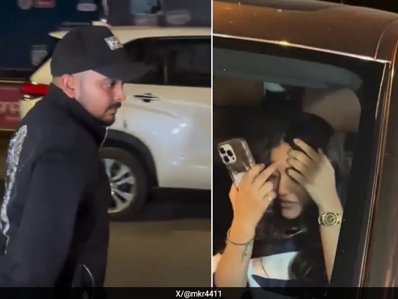 Watch: Prithvi Shaw Spotted With Friends In His BMW Car Amid IPL 2025