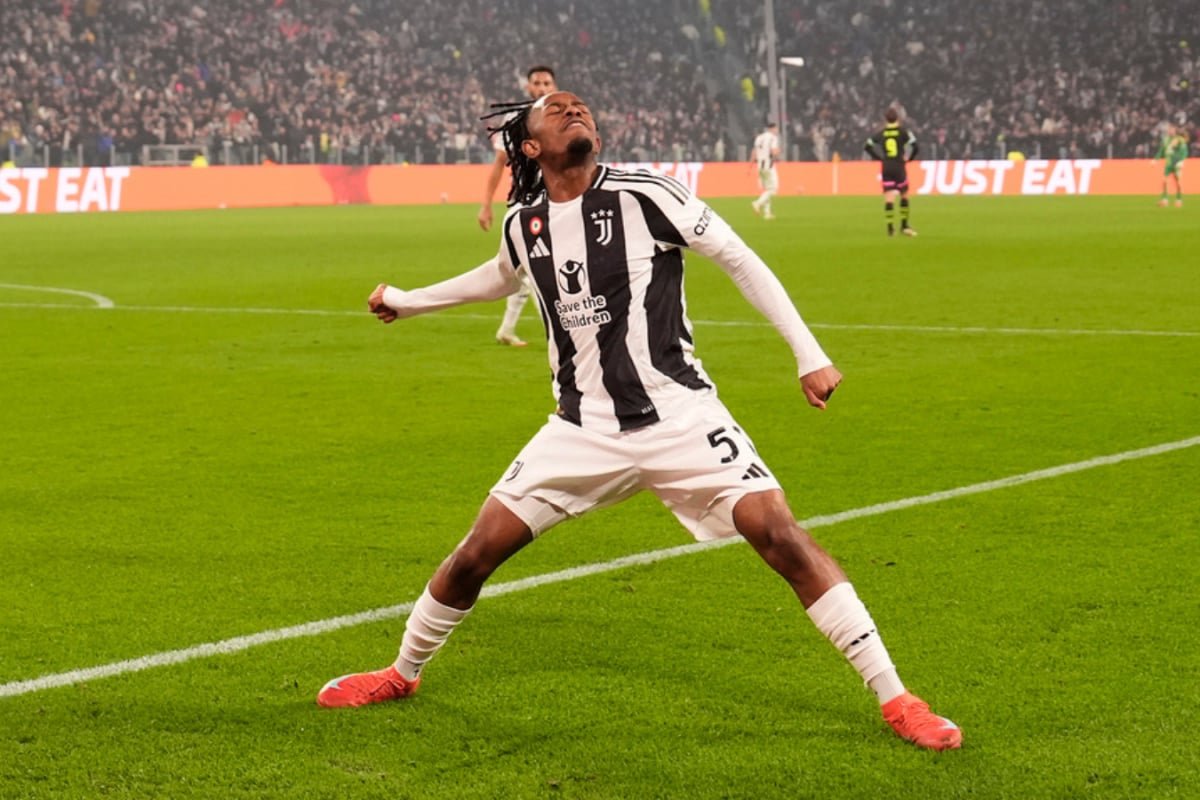 UEFA Champions League: Late Samuel Mbangula Strike Hands Juventus 2-1 First-Leg Lead Over PSV