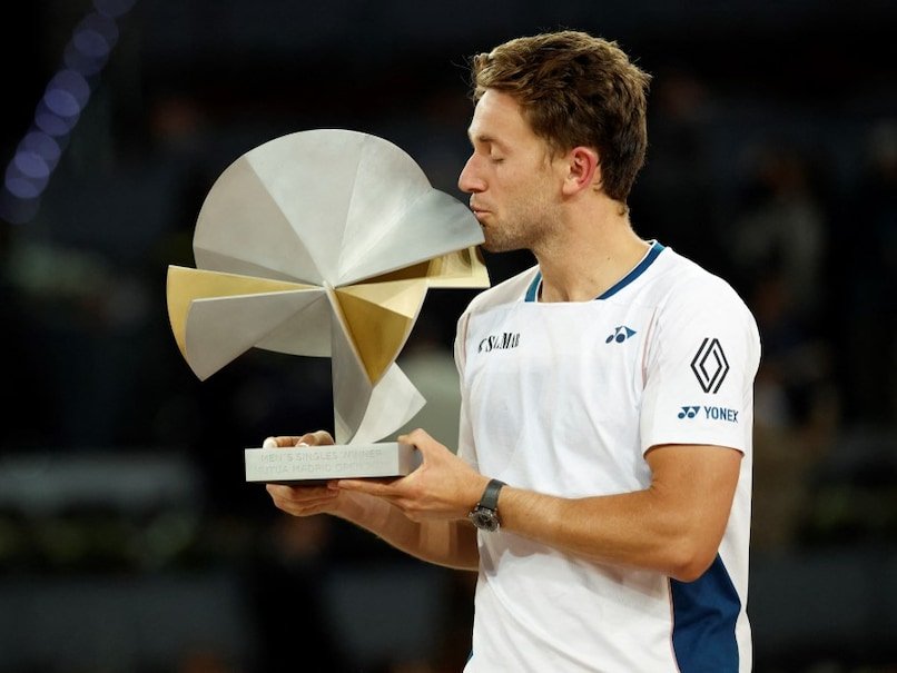 Lucky Number Seven For Casper Ruud After Beating Jack Draper To Clinch Madrid Open