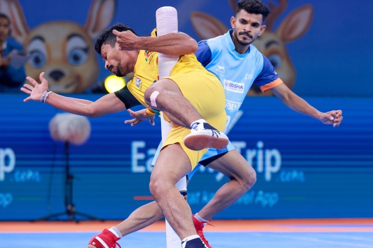 Kho Kho World Cup 2025: Indian Men Continue Dominance To Book Semis Spot With 100-40 Rout Of Sri Lanka