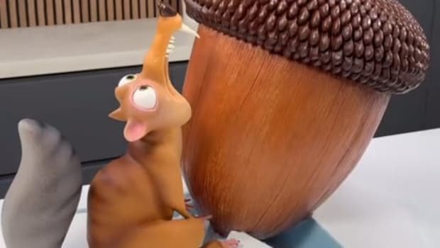 “Amazing Job”: Internet Gushes Over Chef’s Chocolate Sculpture Of Ice Age’s Squirrel