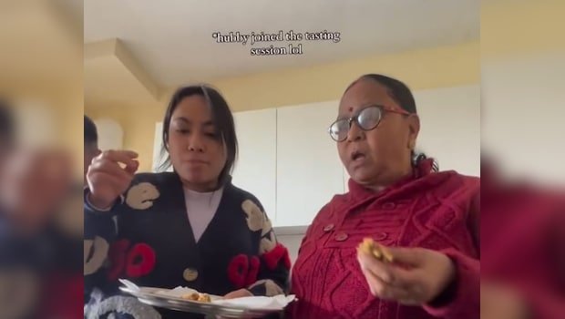Watch: Filipino Woman Makes Pakodas, Her Indian Mother-In-Laws Verdict Is Viral