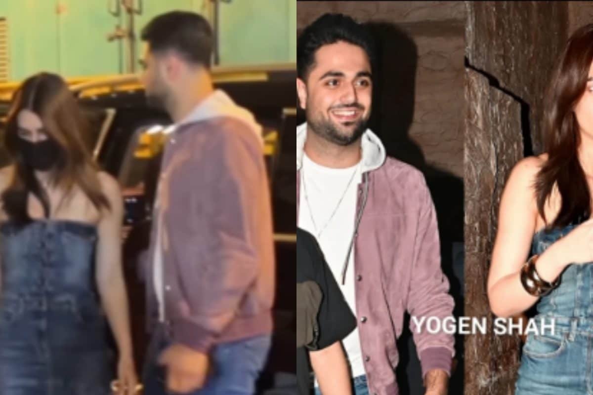 Kriti Sanon, Rumoured BF Kabir Bahia Make Rare Appearance In Mumbai As They Head Out For Dinner | Watch