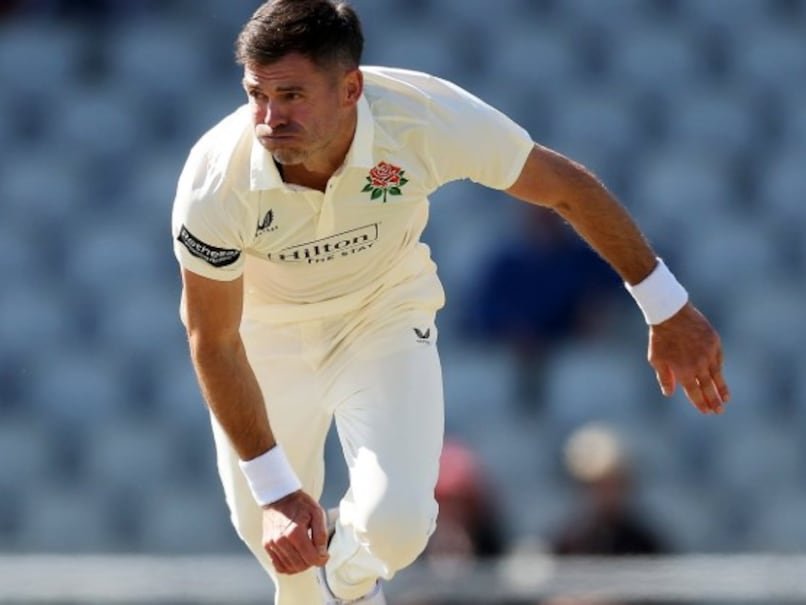 England Great James Anderson Shines On County Return, Takes Two Wickets