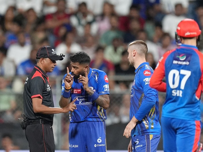 Mumbai Indians Penalised With Bizarre No-Ball For Breaching Little-Known IPL Rule vs Delhi Capitals