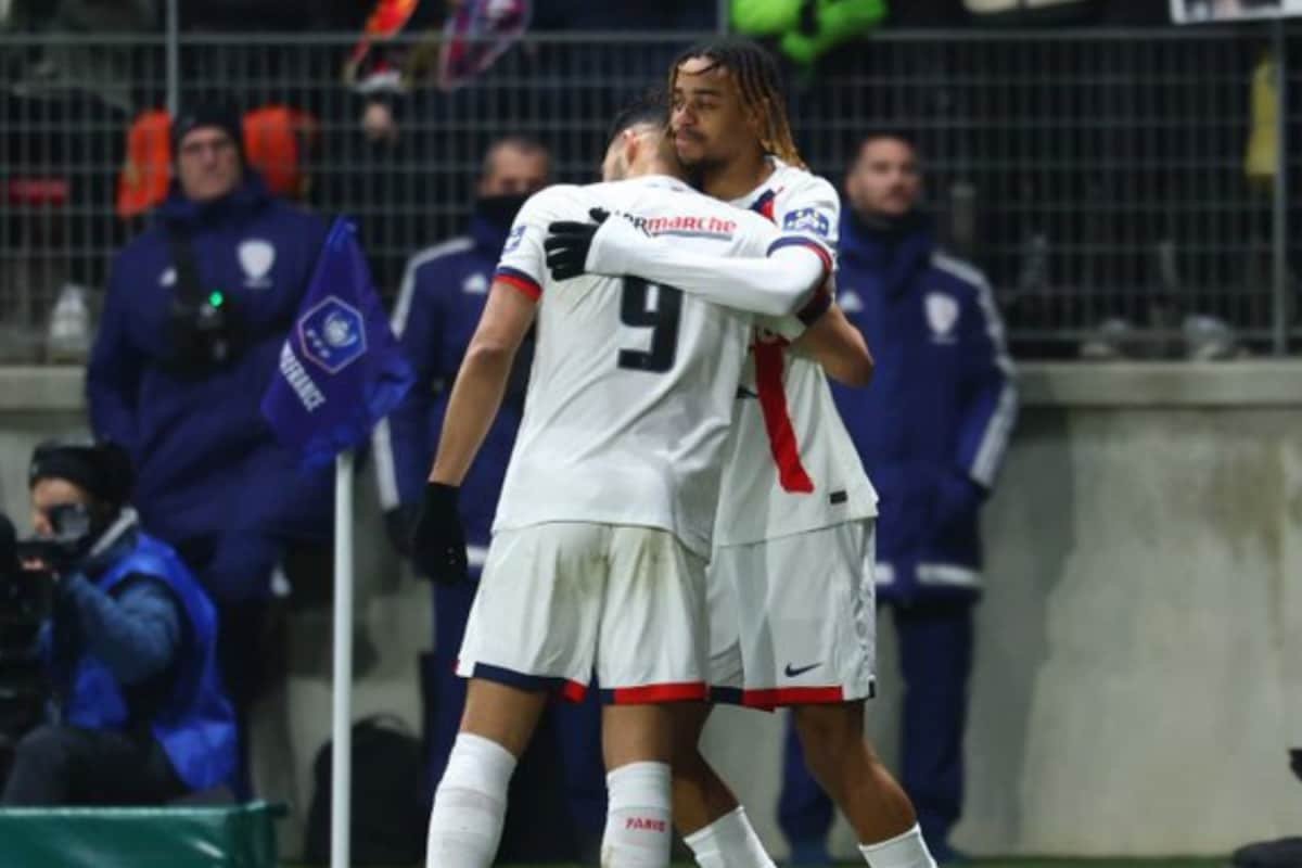 Desire Doue and Bradley Barcola Secure 2-0 Win At Le Mans As PSG Reach French Cup Quarters