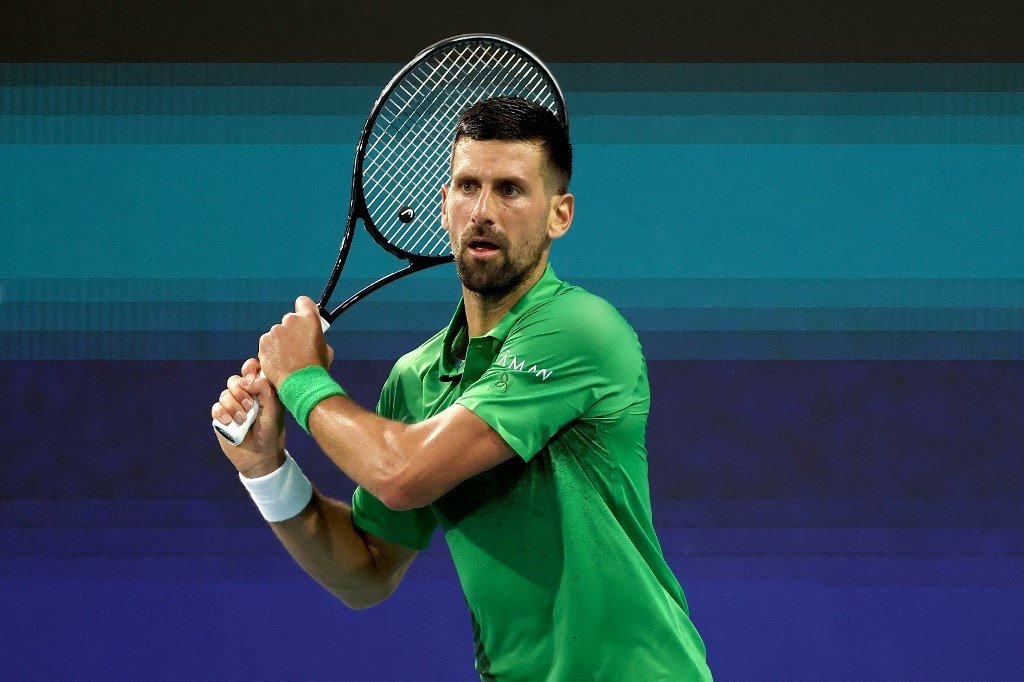 Novak Djokovic Marches Into Miami Quarters As Casper Ruud Exits