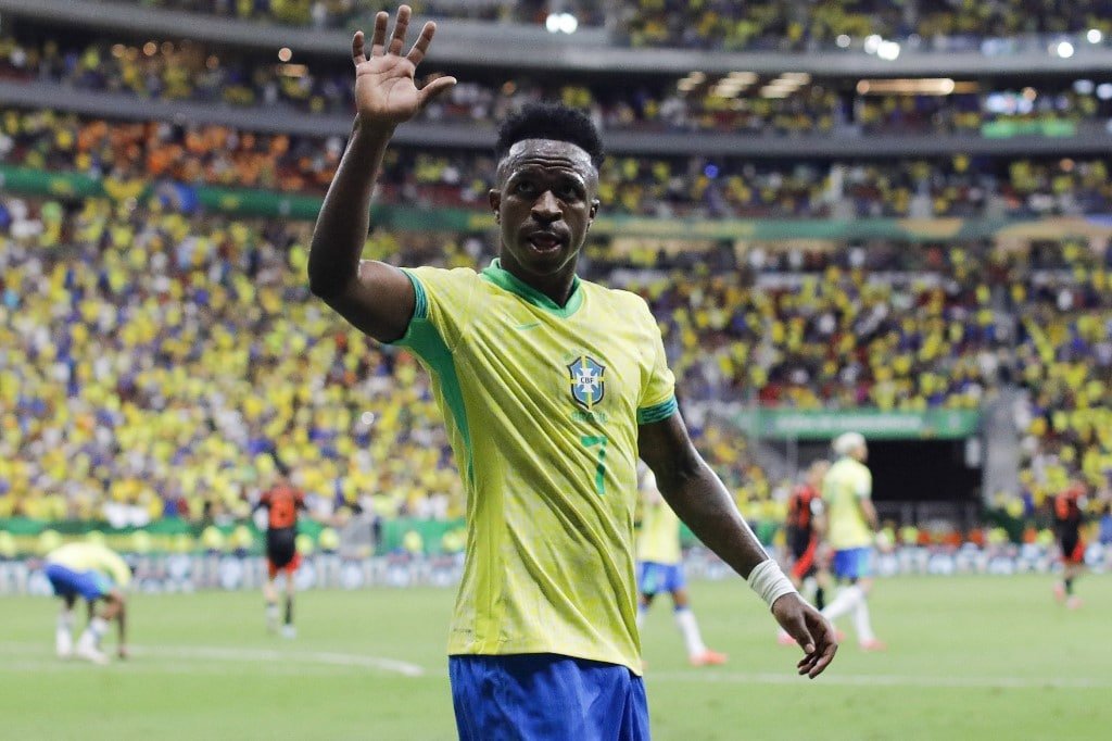 Vini Jr Slams In 99th-Minute Screamer As Brazil Steal Late Win vs Colombia