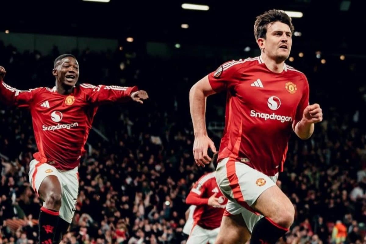 Harry Maguire Stuns Lyon In Nine-Goal Thriller As Man United Progress To Europa League Semis