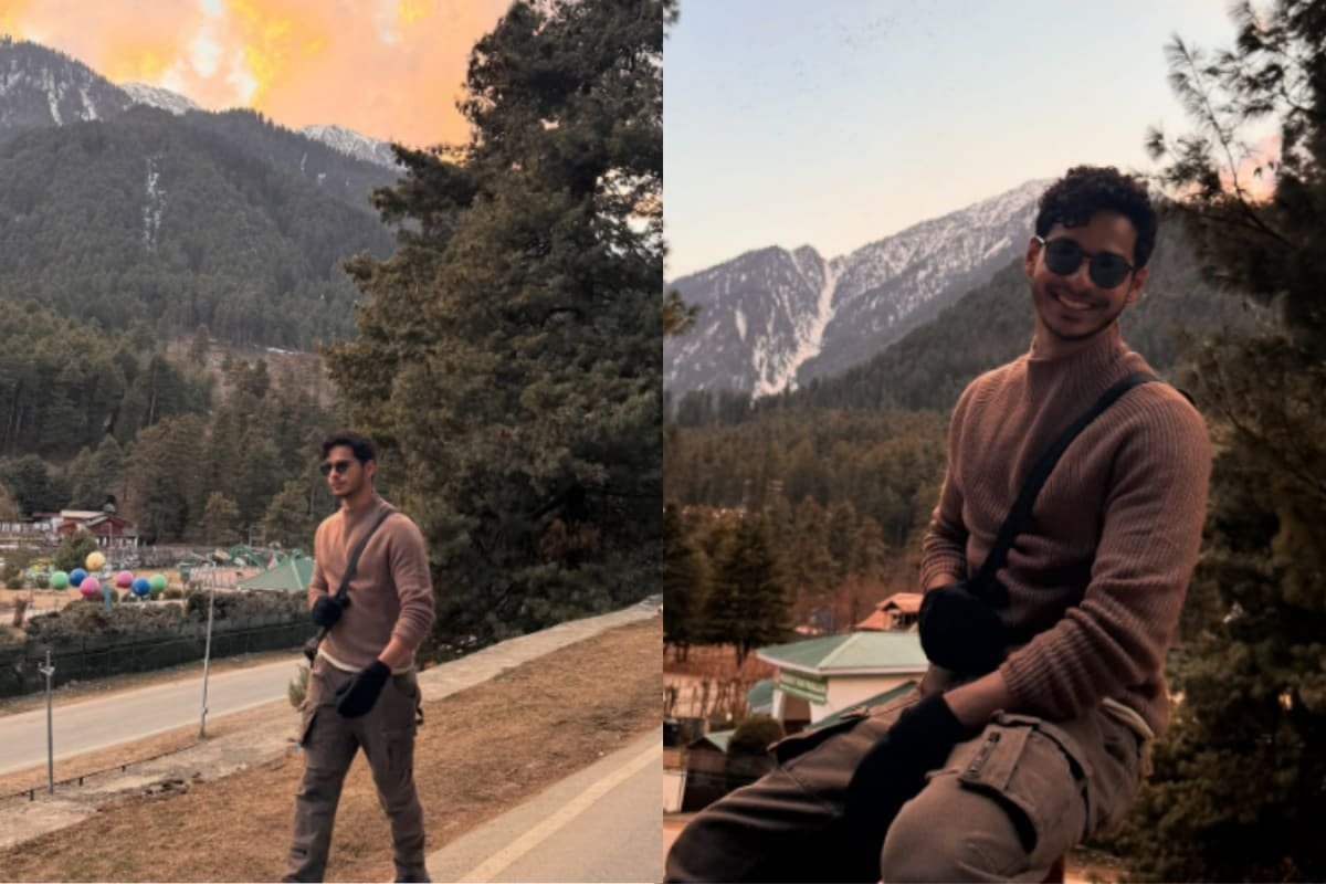 Snow, Serenity And A Secret Project – Pages From Ishaan Khatter’s Kashmir Trip