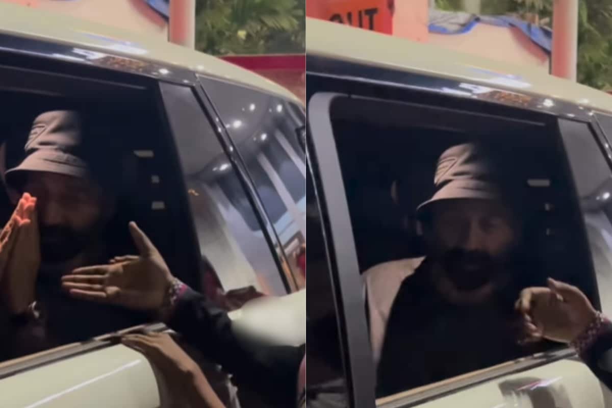 Watch: Sunny Deol Greets Fans With Folded Hands Ahead Of Jaat Trailer Launch